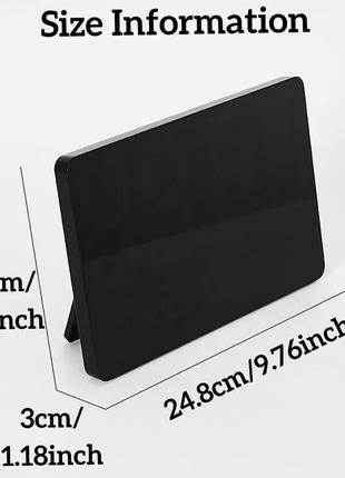 Большие настольные/настенные электронные led часы, будильник, календарь, термометр, гигрометр