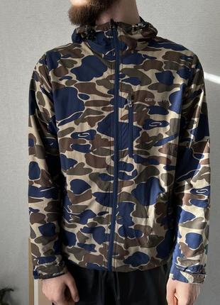Чоловіча куртка вітровка демісезонна кархарт віп камо горпкор carhartt wip jacket