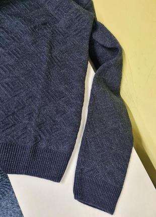 Мужской свитер большие размеры батал, теплий шерстяной свитер, свитер мужской классический, свитер под джинсы и брюки, свитер, свитер батал5 фото