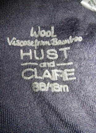 Термо штани з вовною hust р.88см(18міс)5 фото