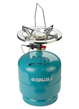 Комплект газовый кемпинг с пьезоподжигом comfort 8л sigma (2903121)