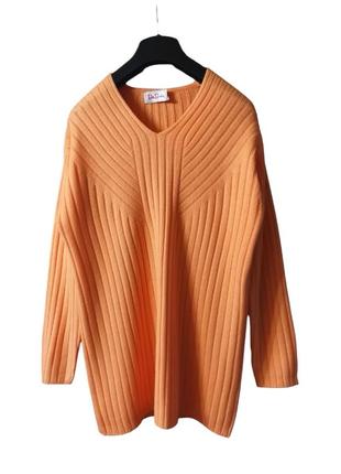 Пуловер betty barclay женский свитер джемпер длинный шерсть1 фото