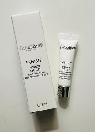 Ночная сыворотка для кожи вокруг глаз natura bisse inhibit retinol eye lift, 2 мл