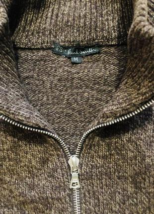 Кофта, зипка, свитер paul smith шерсть оригинал бренд размер s,м8 фото