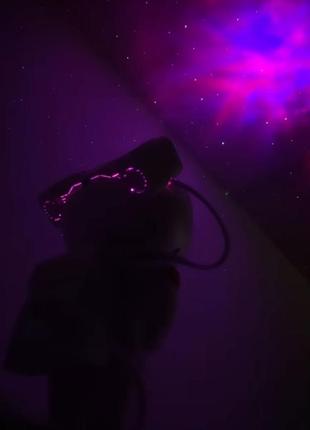 Нічник проектор космонавт, ночник проэктор7 фото