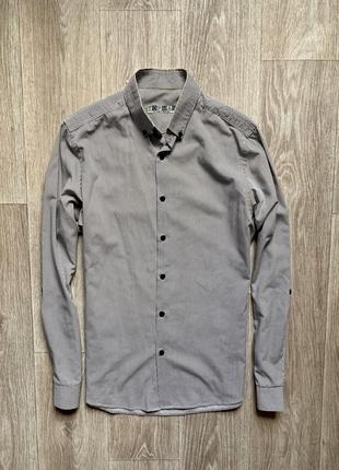 Topman рубашка мужская s размер рубаха с длинным рукавом