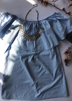 Блуза на плечі
