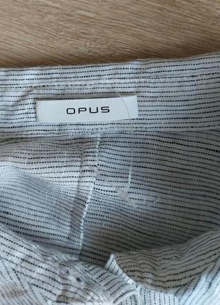 Opus, стильная льняная бутила/рубашка от немецкого бренда9 фото