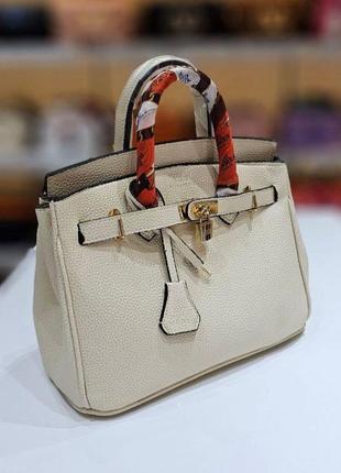 Коричневая женская сумка шоппер турция, турецкая сумка экокожа сумка женская, женская сумка стиля hermes хермес гермес6 фото