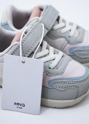 Брендові кросівки для дівчинки бренду mango іспанія2 фото