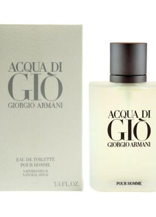 Чоловіча туалетна вода acqua di gio men  100 мл1 фото