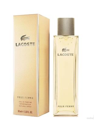 Женская парфюмированная вода lacoste pour femme 90 мл