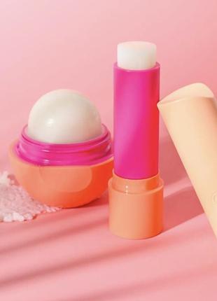 Набор бальзамов для губ eos stick и sphere lip balm combo mango dragonfruit