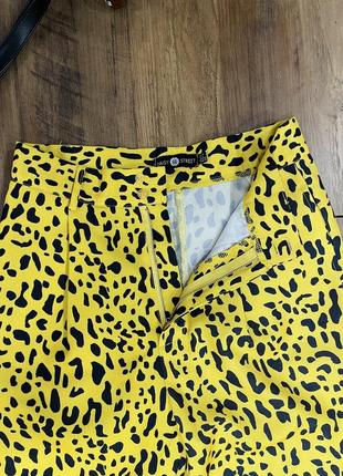 Крутые леопардовые брюки брюки asos размер с-м4 фото