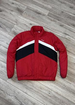 Оригінальна зимова куртка reebok vintage padded red jacket (р