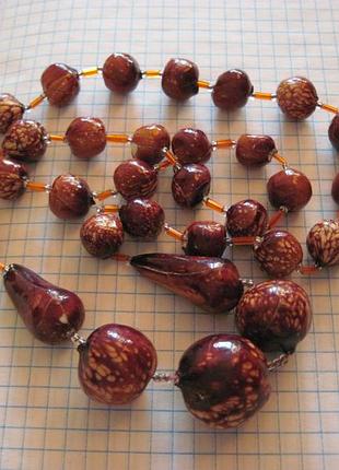 Бусы . ожерелье. винтаж.