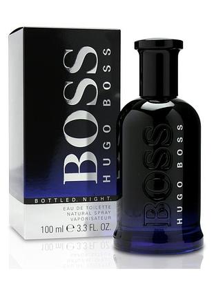 Чоловіча туалетна вода boss bottled night  100 мл