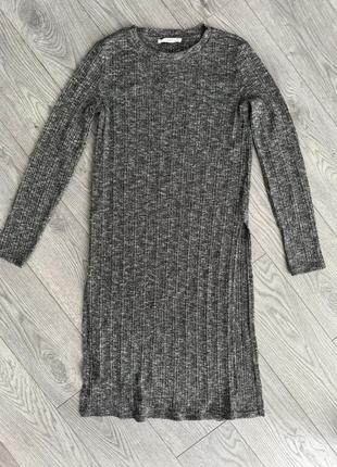 Сукня - кофта з розрізами по боках mango