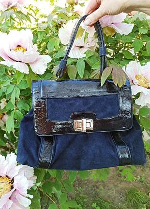 Замшевая сумка бренда peter kaiser