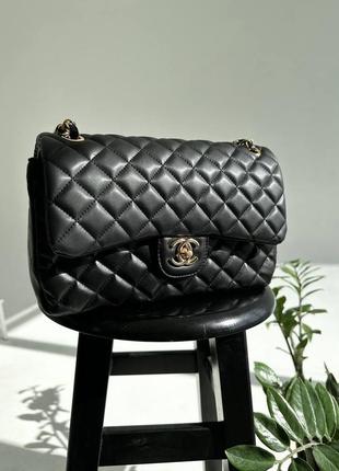 Сумка в стилі chanel classic double flap bag