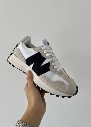 Кросівки nb « 327 beige/ balck premium »