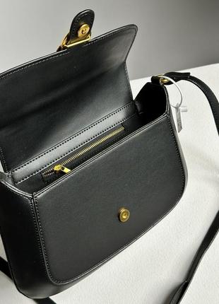 Сумка pinko mini love bag saddle simply black4 фото