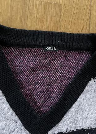 Шерстяной свитер guess 6