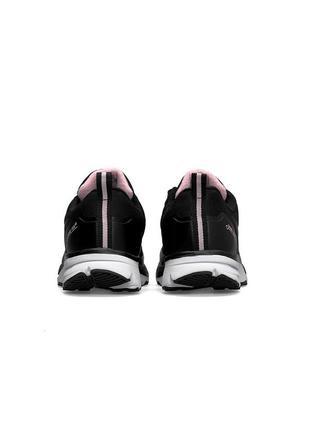 Зимние термо женские кроссовки nike flykit racer gore-tex черные с белым и розовым.6 фото