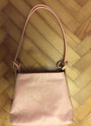 Кожаная сумочка от итальянского премиум бренда furla! оригинал!3 фото