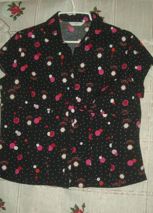 Блуза яскрава"look"р. 18,95%коттон,5%еластан