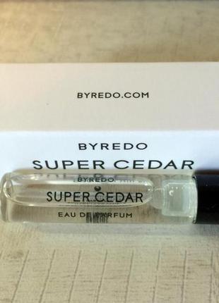 Byredo super cedar💥original отливант распив аромата супер кедр цена за 1мл3 фото