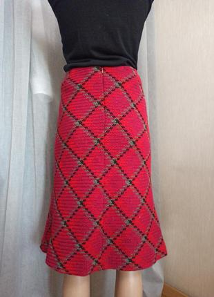 Стильная юбка из шерсти2 фото