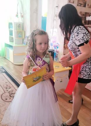 Праздничное платье 6-8 лет