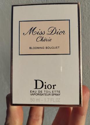 Туалетная вода женская christian dior miss dior blooming bouquet edt 50 ml