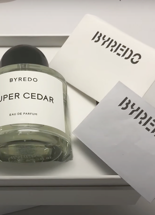 Byredo super сedar💥оригинал 1,5 мл распив аромата затест5 фото