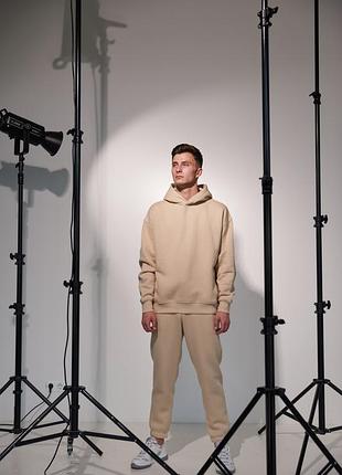 Мужской спортивный костюм на флисе