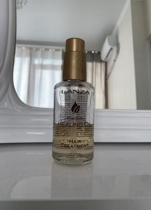 Масло для волосся lanza keratin healing oil
