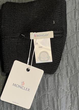 Шапка moncler3 фото