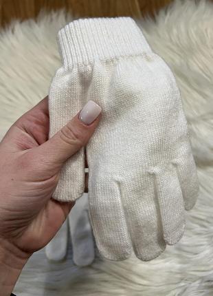 Белоснежные перчатки 🤍one size 🤍