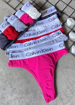 Набор трусиков calvin klein 5 шт2 фото