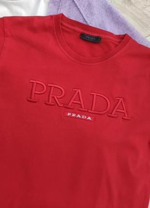 Брендовая футболка prada р. s4 фото