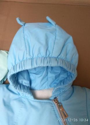 Теплые зимние комбинезоны для новорожденных6 фото