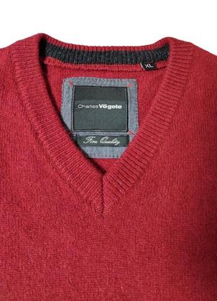 Чоловічий вовняний пуловер тепла кофта светр вовна7 фото