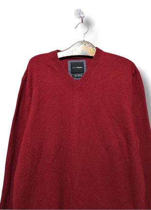 Чоловічий вовняний пуловер тепла кофта светр вовна3 фото
