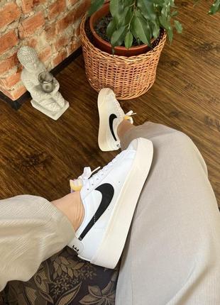 Женские кроссовки nike blazer low найк блейзер9 фото