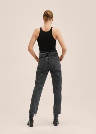 Джинси julia джинси моми, джинси високі укорочені, джинси з високою талією, джинсы высокие момы3 фото