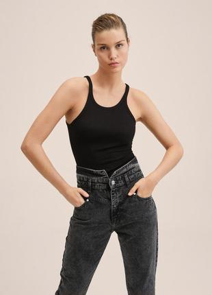 Джинси julia джинси моми, джинси високі укорочені, джинси з високою талією, джинсы высокие момы4 фото