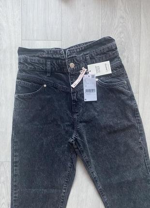 Джинси julia джинси моми, джинси високі укорочені, джинси з високою талією, джинсы высокие момы9 фото