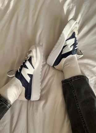 Кроссовки с меховой стелькой new balance ct302 blue fur❄️6 фото