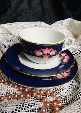 🔥 чашки 🔥 тарелки винтаж швеция фарфор1 фото